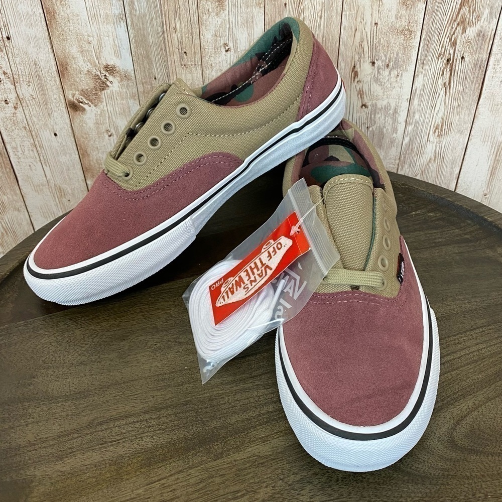 Vans Era Pro‎ Suede/Canvas Sneakers Size 8 Women - Picture 2 of 12